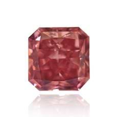 0.54 carat Fancy Vivid Purplish Pink Radiant Argyle Tender Diamond