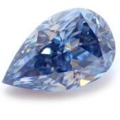 0.60 carat Fancy Vivid Blue