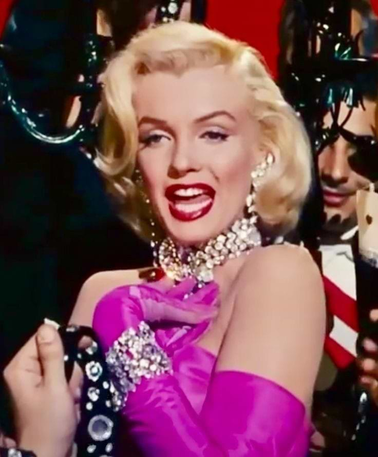 Marilyn Monroe brought the desire for diamonds to life 