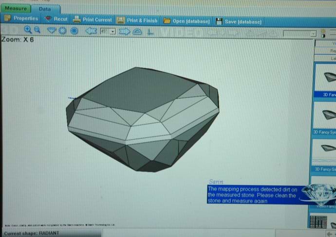 3D Scan of a Diamond