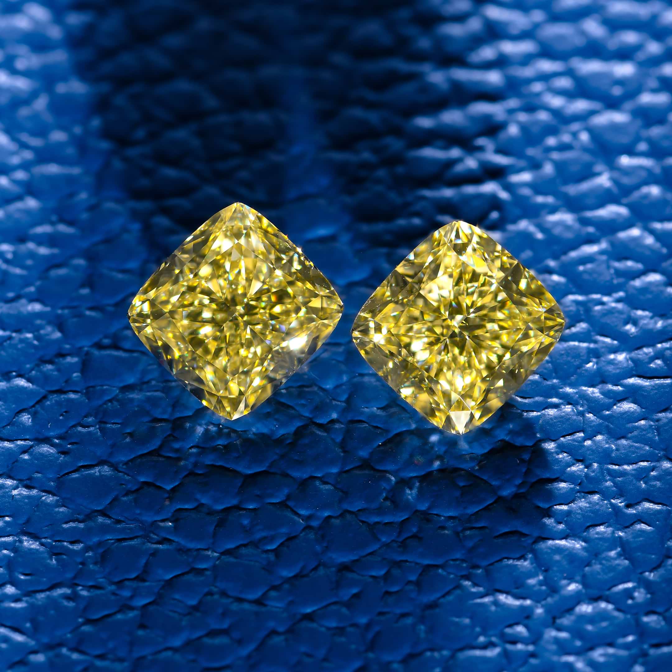 LEIBISH 5.14ct Fancy Light Yellow Diamonds 