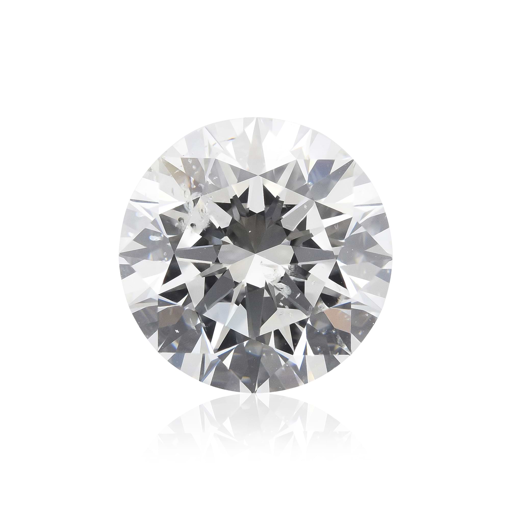 5.20 carat, F Diamond, Round Shape, SI2 Clarity, GIA