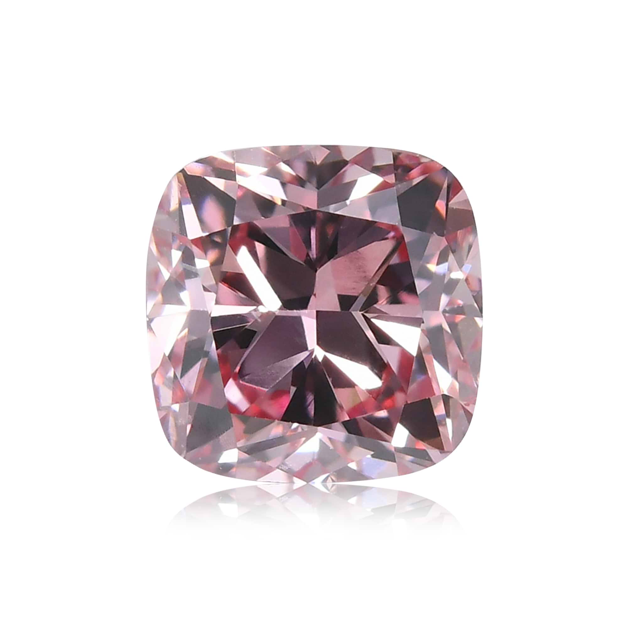 0.65 carat, Fancy Intense Pink Diamond, 5PR, Cushion Shape, VS1 Clarity, GIA & ARGYLE
