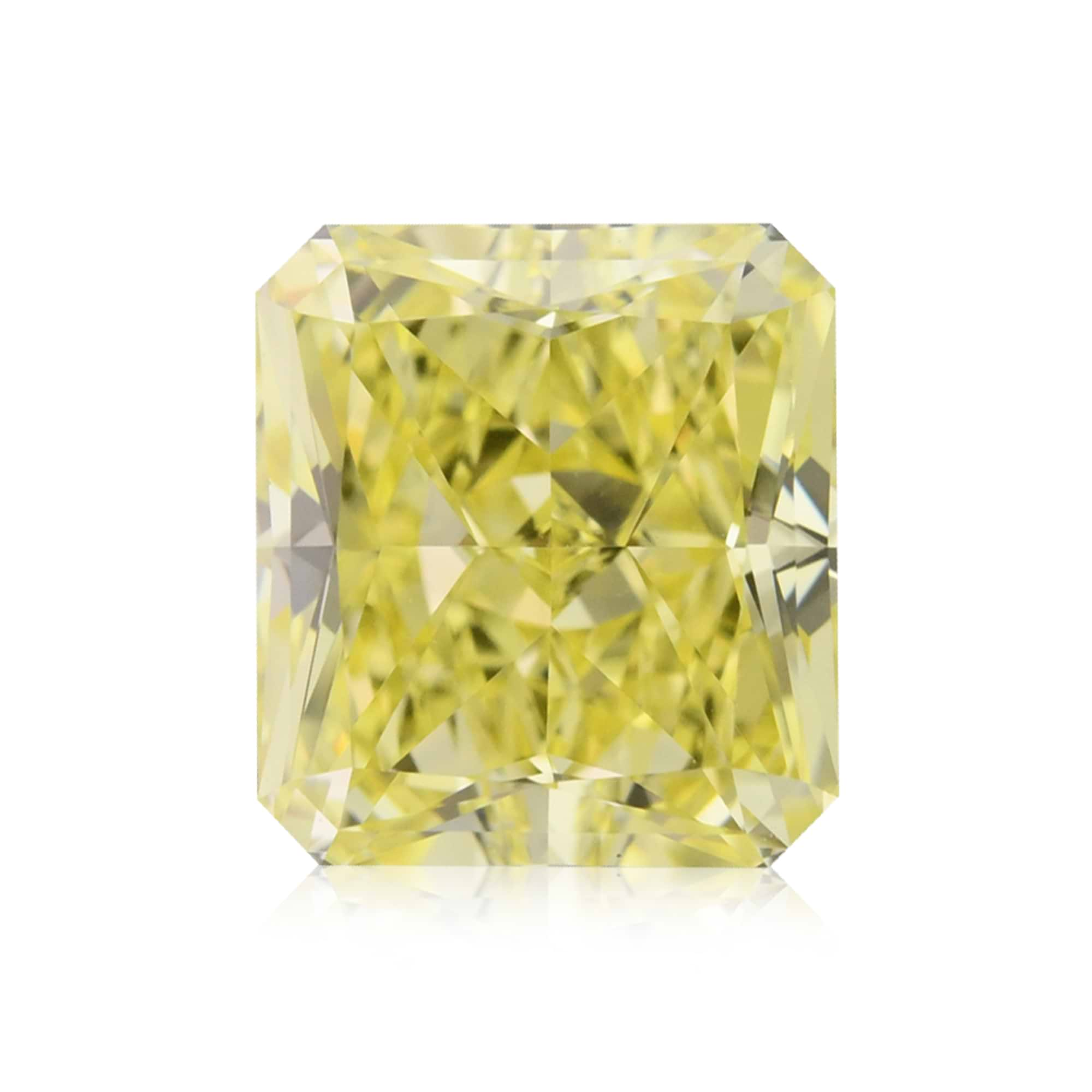 LEIBISH 1.51 carat, Fancy Intense Yellow Diamond, Radiant Shape, IF Clarity, GIA