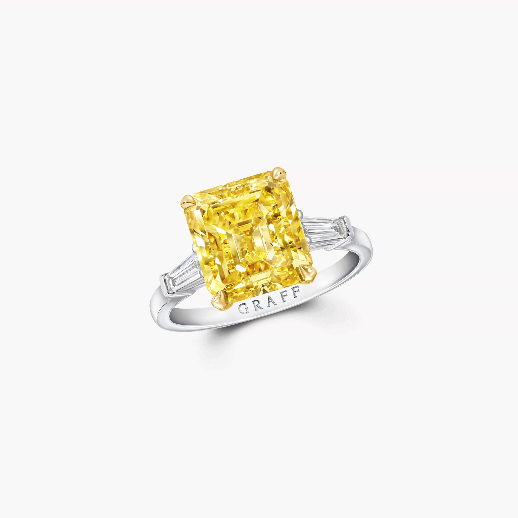 Vivid Yellow Diamond Ring by Graff