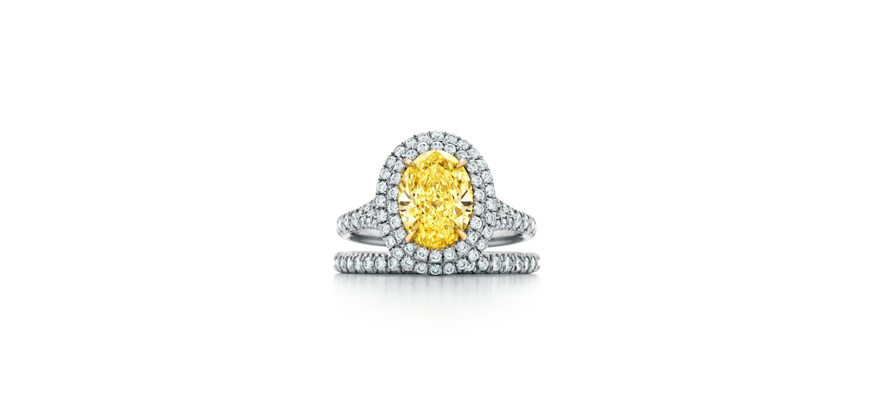 Yellow diamond ring by Tiffany 