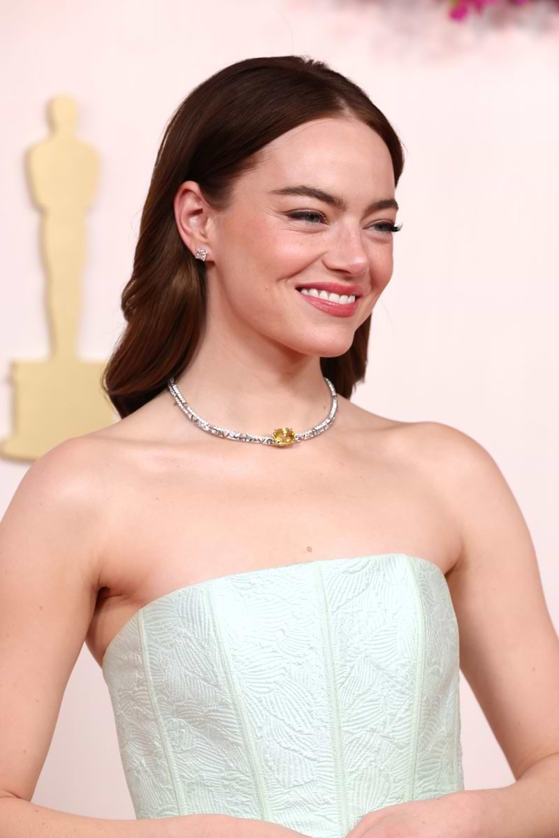 Emma Stone in Louis Vuitton High Jewelry