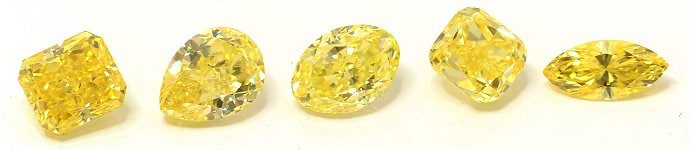 A Fantastic Collection of Natural Fancy Yellow Diamonds