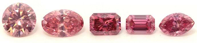 A Fantastic Collection of Natural Pink Diamonds