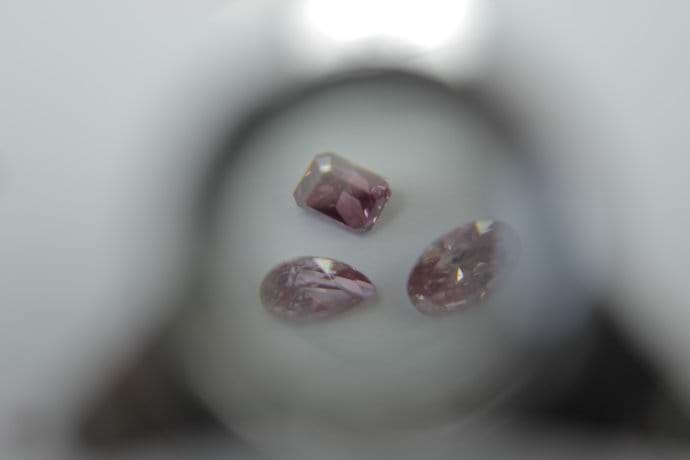 Louping Pink Diamonds