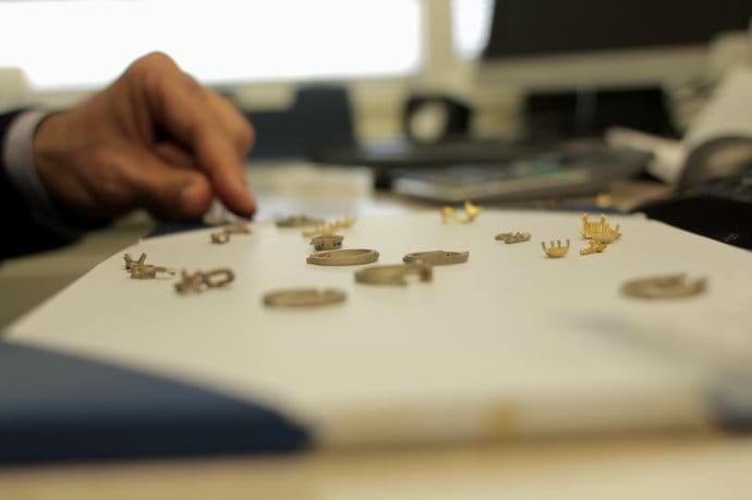 Assembling the Jewelry Sections