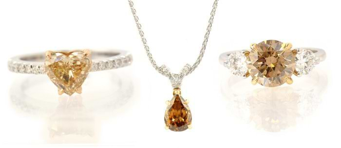 Brown Colored Diamond Jewelry