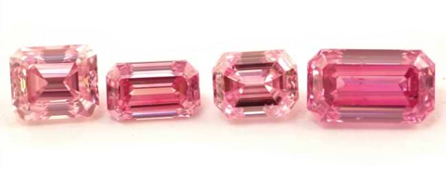Fancy Intense Purplish Pink Diamonds