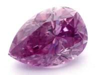 Fancy-Diamant in tiefem Purpur (Deep Purple)