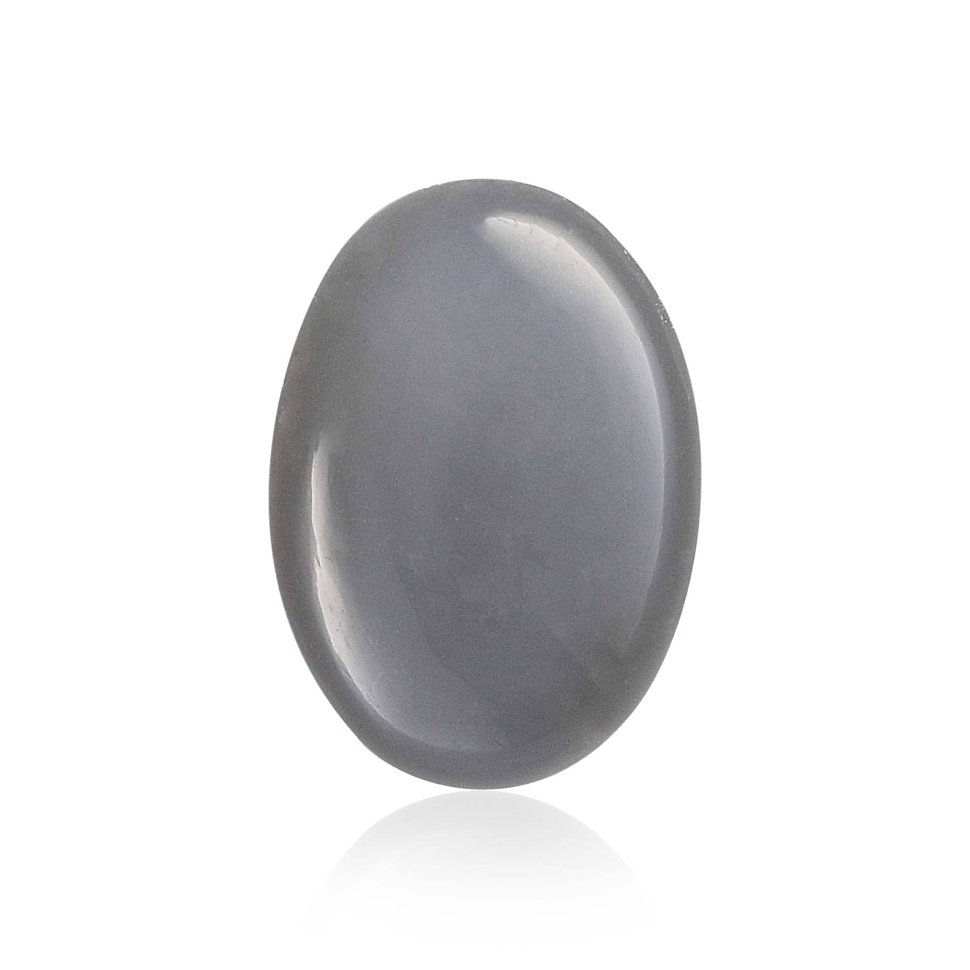 6.68 carat, Gray, Moonstone, Oval Shape