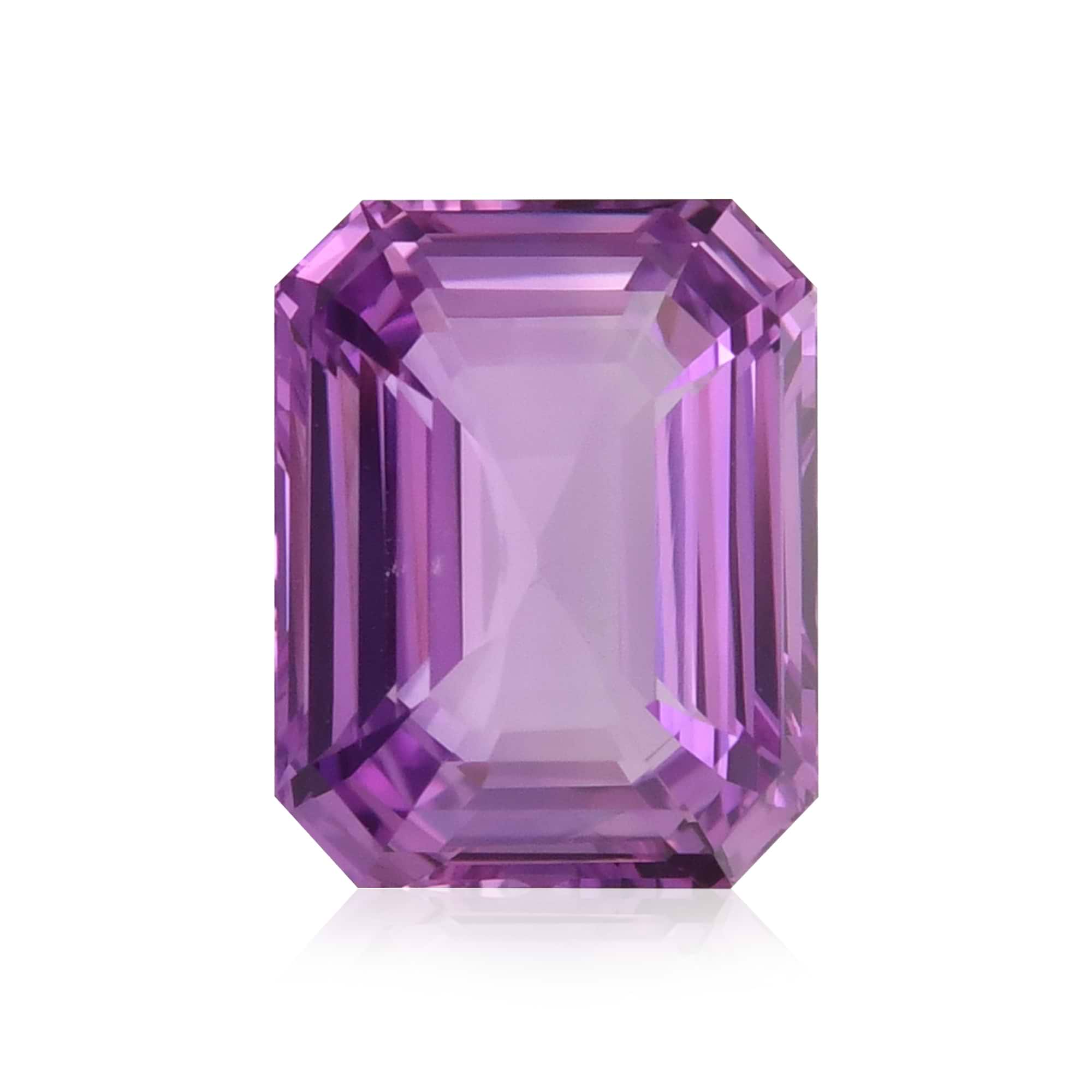 LEIBISH 6.02 carat, Pink, Sapphire, Emerald Shape, GIA