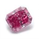 Diamant in Fancy-Leuchtend-Pink mit leichtem Purpureinschlag, 0,50 Karat