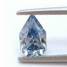 0.60-carat, Fancy Vivid Blue