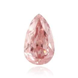 4.63-carat,Fancy Intense Pink, Pear-shape, VVs2 Clarity