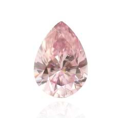 Diamant, Birnenform, SI1, in Fancy-Intensiv-Pink mit leichtem Purpureinschlag (Fancy Intense Purplish Pink) mit 0,16 Karat