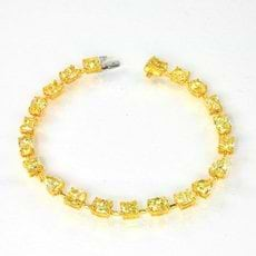 12.26 Carat, Fancy Intense Yellow, Mix