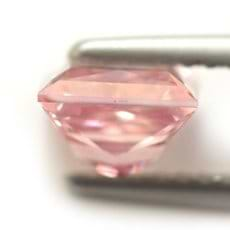 The 1.45ct Fancy Intense Argyle Pink Princess-cut Diamond