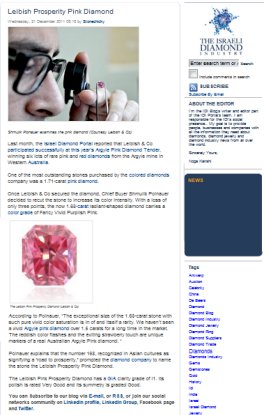 IDI Blogs About The Leibish Prosperity Pink