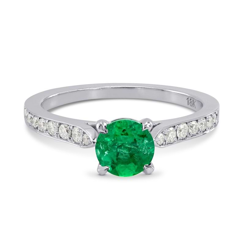 Emerald and Diamond Ring