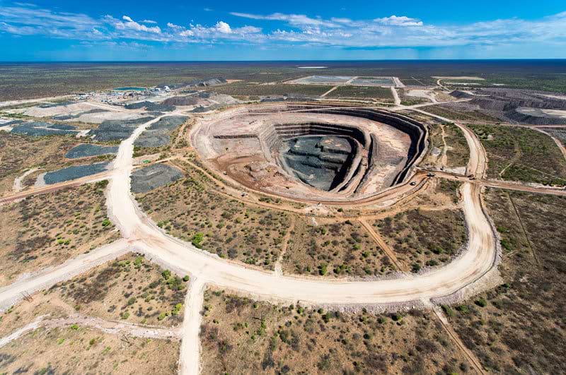 Diamond Mine in Botswana