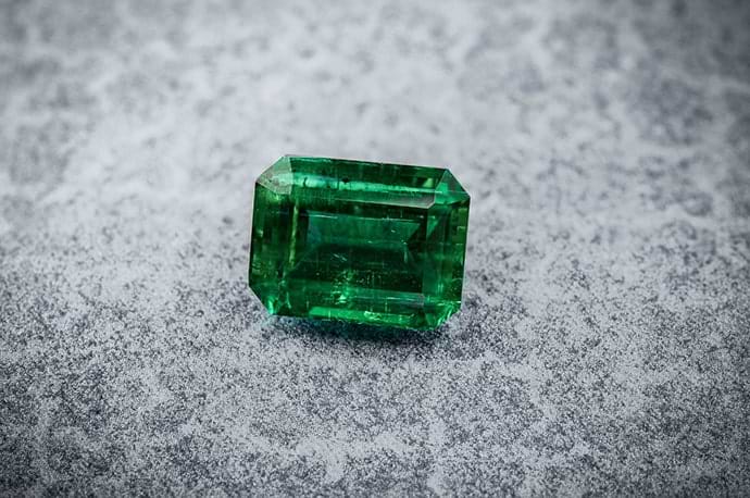 Loose emerald