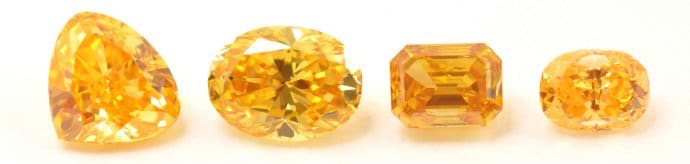 Natural Orange Diamonds