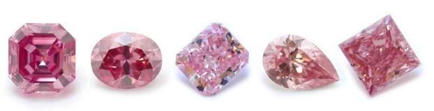 Pink Diamonds - Capsule collection of rare natural pink diamonds