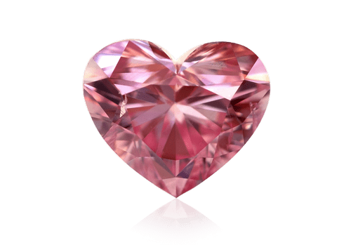 LEIBISH Argyle pink heart diamond