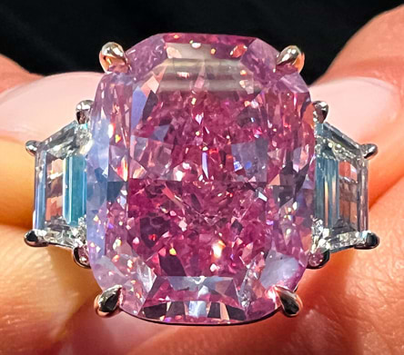 Sotheby's to Auction World's Most Vivid Pink Diamond Estimated at $35M