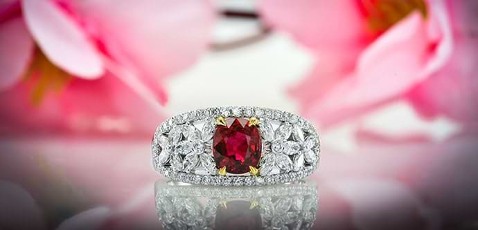 LEIBISH Ruby Ring