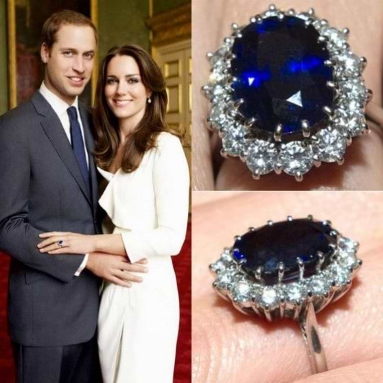 Kate Middleton's Sapphire engagement ring