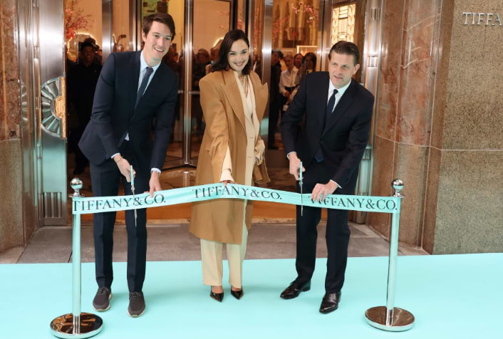 LVMH's Alexandre Arnault, Gal Gadot Unveil Tiffany's Revamped