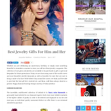 Beverly Hills Magazine - Best Jewelry Gifts For Him and Her