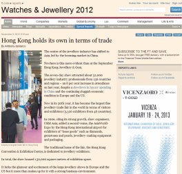 Financial Times - Hong Kong holds its own in terms of trade