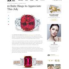 JCK - 10 Ruby Rings to Appreciate This July