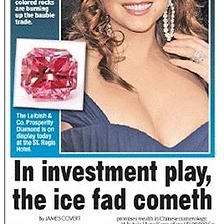 The NY Post - In investment play, the ice fad cometh By James CovertJanuary 