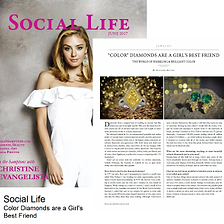 Social Life Magazine - 'Color' Diamonds are a Girl's Best Friend