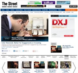 The Street - Color Diamonds: Better for Engagements or Investing - February 13, 2011