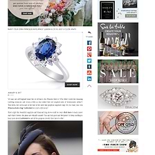 WANT YOUR OWN PRINCESS KATE RING? LEIBISH & CO IS JUST A CLICK AWAY!