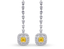 Canary Yellow Earrings - Image 1