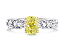 Very Pleased with Fancy yellow diamond purchased for our Golden Anniversary - Image 1