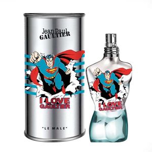 בושם לגבר Jean Paul Gaultter Le Male I Love Gaultier "Superman" E.D.T 125ml