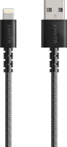 כבל סנכרון וטעינה קלוע Anker PowerLine Select+ USB-A To Lightning באורך 0.9 מטר - צבע שחור