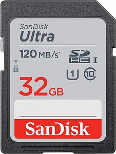 כרטיס זיכרון SanDisk Ultra SDSDUNR-032G 32GB SD סנדיסק