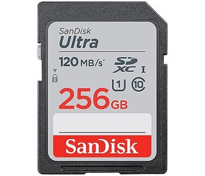 כרטיס זיכרון SanDisk Ultra SDSDUN4-256G 256GB SD סנדיסק